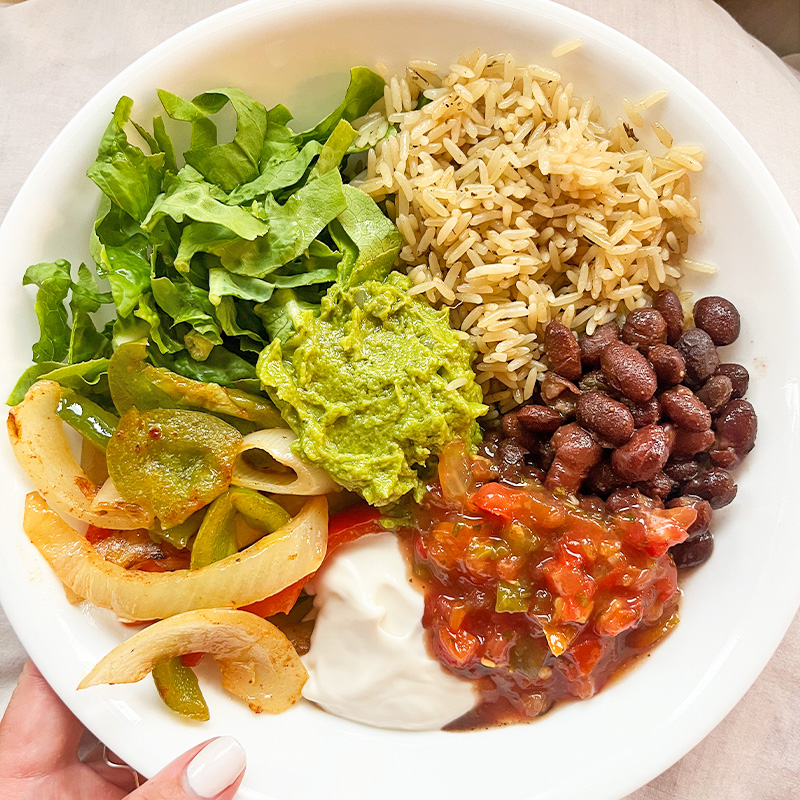 Build Your Favorite Takeout Burrito Bowl at Home
